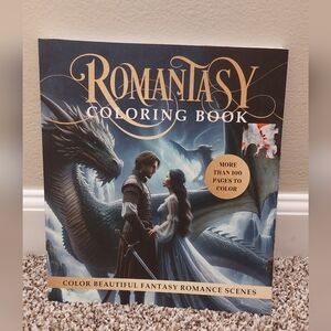 Romantasy Adult Coloring Book